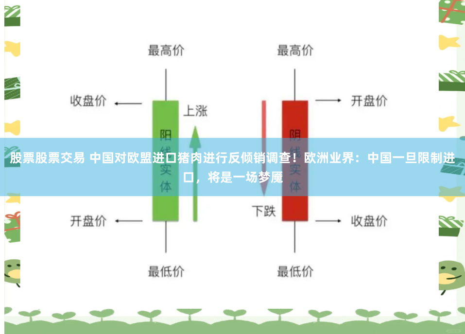 股票股票交易 中国对欧盟进口猪肉进行反倾销调查！欧洲业界：中国一旦限制进口，将是一场梦魇